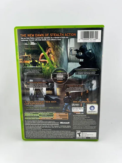 Tom Clancy's Splinter Cell Pandora Tomorrow Xbox