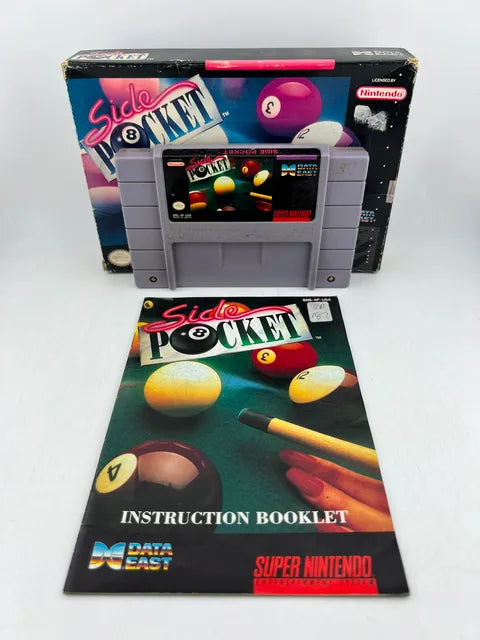 Side Pocket Super Nintendo SNES