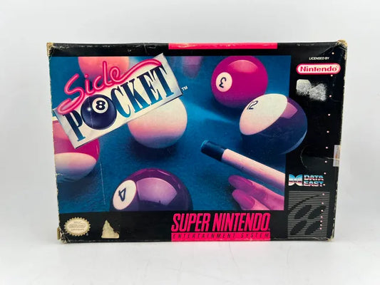 Side Pocket Super Nintendo SNES
