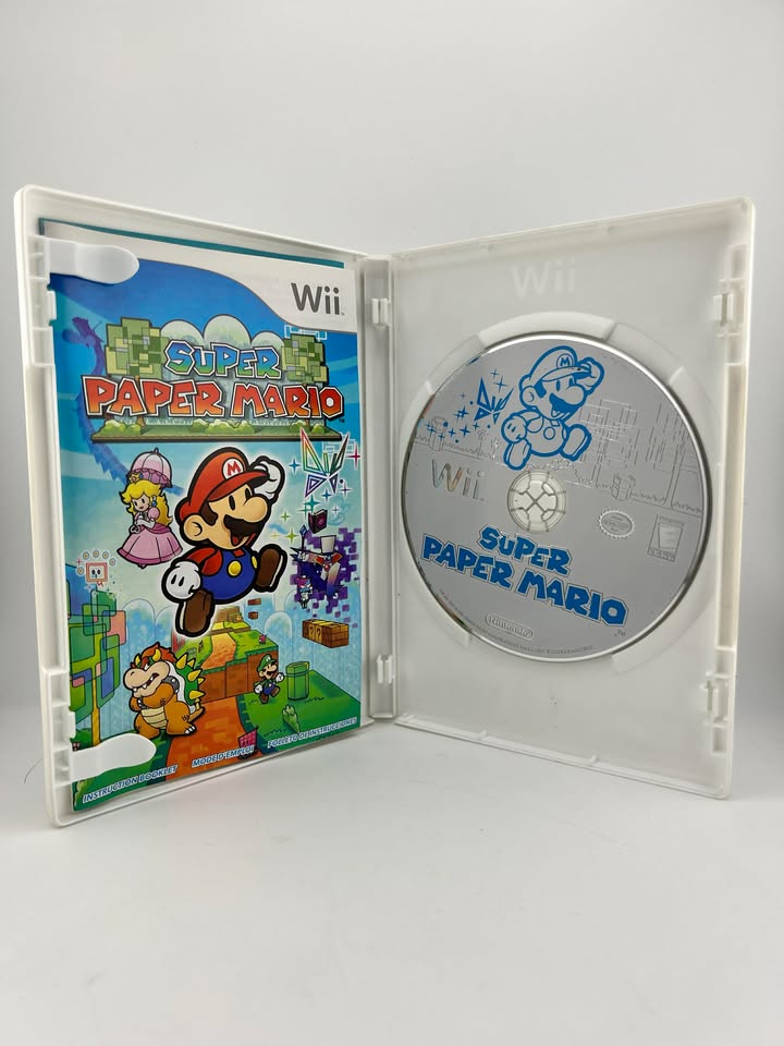 Super Paper Mario Nintendo Wii