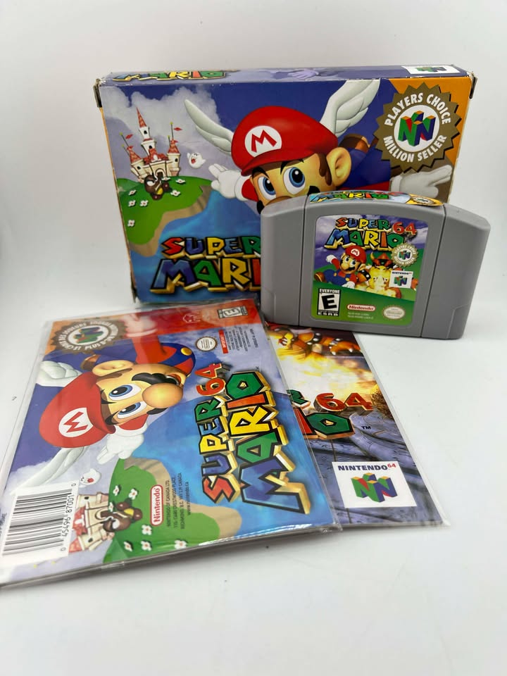 Super Mario 64 Players Choice Nintendo 64 N64