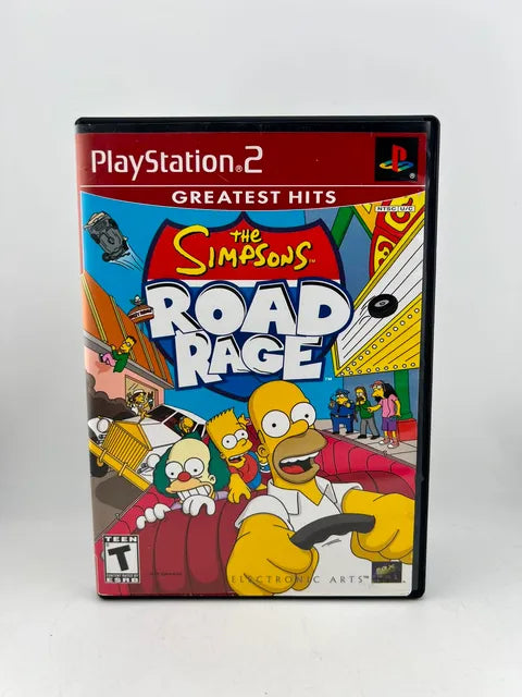 The Simpsons Road Rage Greatest Hits Playstation 2 PS2