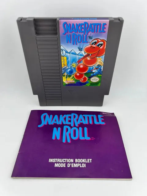 Snake Rattle n Roll Nintendo NES