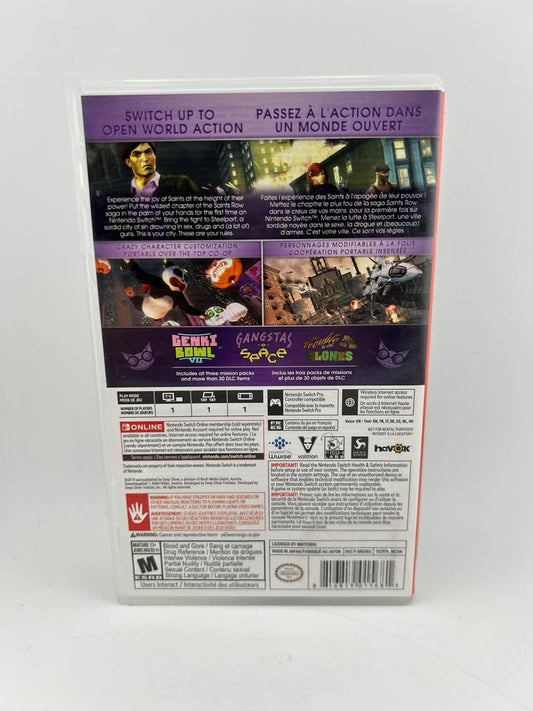 Saints Row: The Third: The Full Package Nintendo Switch