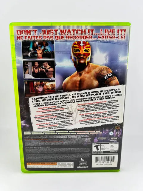 WWE Smackdown vs. Raw 2007 Xbox 360 X360