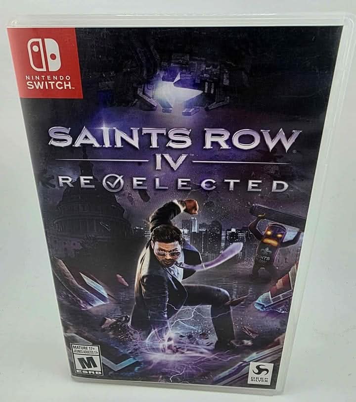 SAINTS ROW IV 4 RE-ELECTED NINTENDO SWITCH game-x