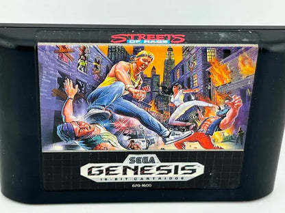 Streets of Rage Sega Genesis SG
