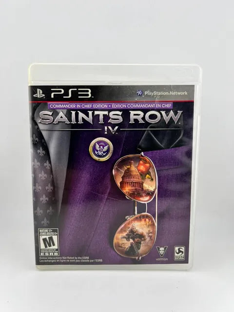 Saints Row IV 4 Commander in Chief Edition Playstation 3 PS3