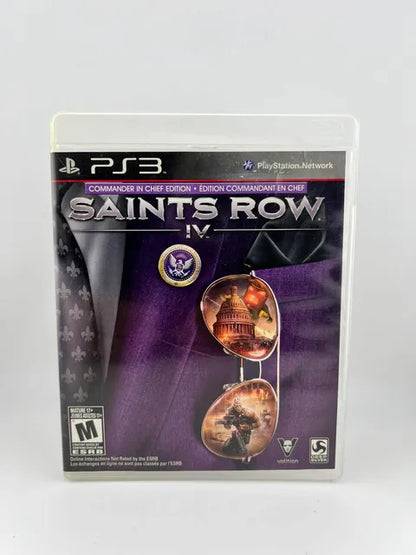 Saints Row IV 4 Commander in Chief Edition Playstation 3 PS3