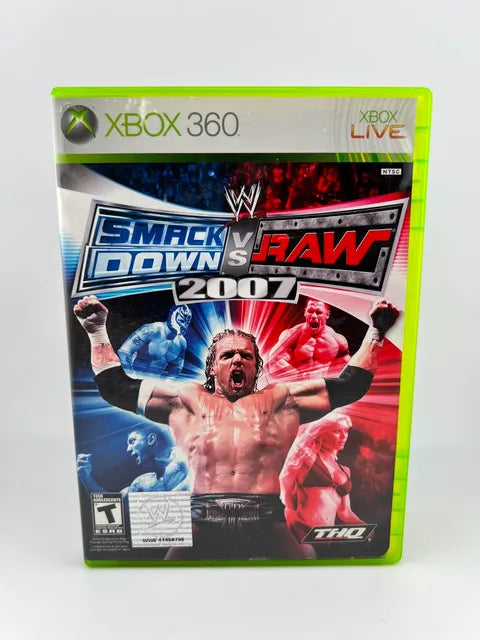 WWE Smackdown vs. Raw 2007 Xbox 360 X360