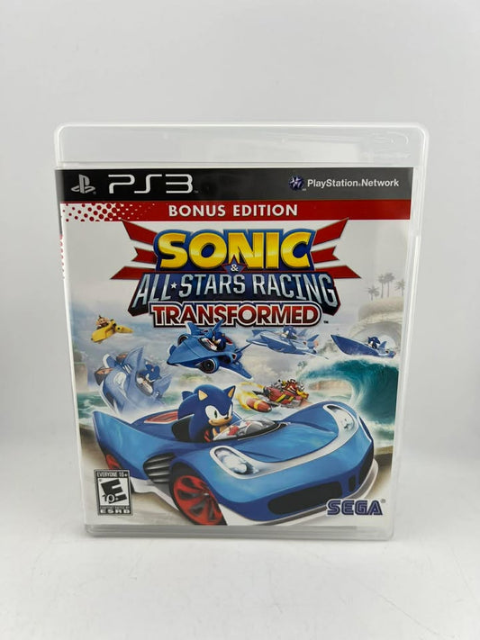 Sonic & All-Stars Racing Transformed Bonus Edition Playstation 3 PS3
