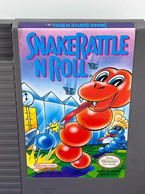Snake Rattle n Roll Nintendo NES