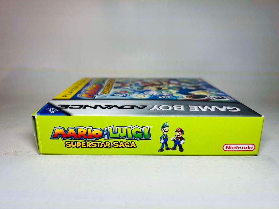 MARIO AND LUIGI SUPERSTAR SAGA EN BOITE Player's Choice GAME BOY ADVANCE GBA - jeux video game-x