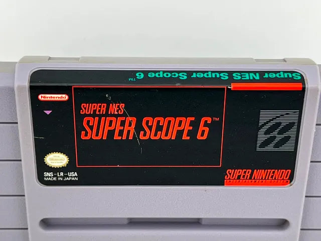 Super Scope 6 Super Nintendo Snes