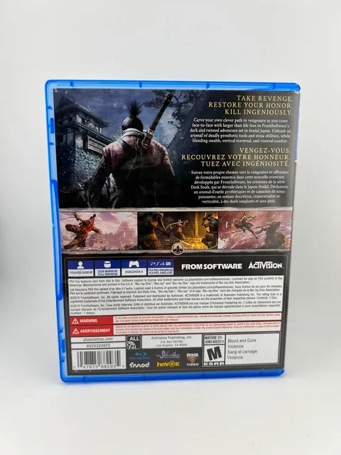 Sekiro: Shadows Die Twice Playstation 4 PS4