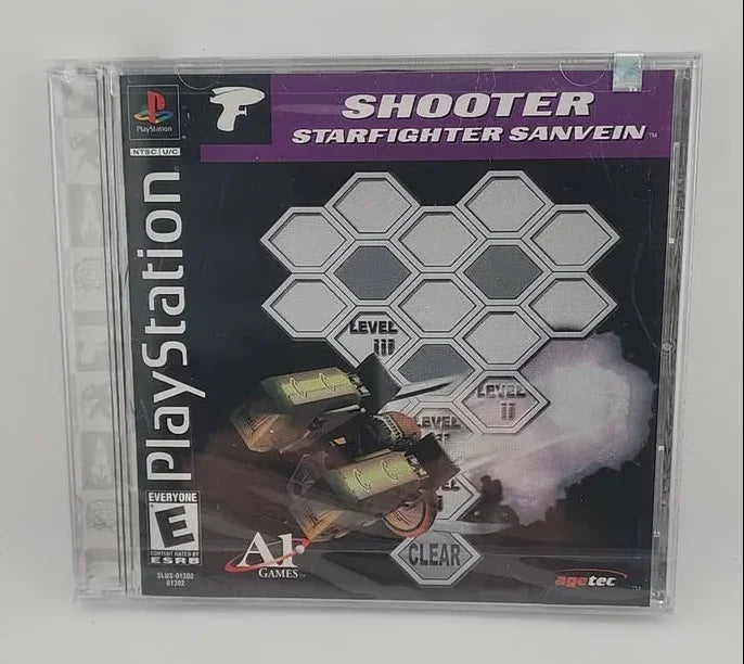 Shooter Starfighter Sanvein Playstation PS1