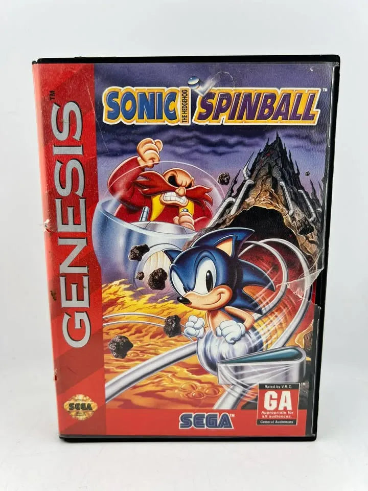 Sonic Spinball Sega Genesis SG