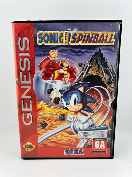 Sonic Spinball Sega Genesis SG