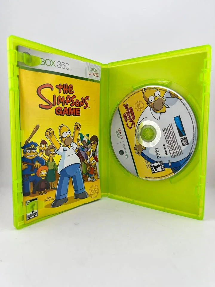 The Simpsons Game Xbox 360 X360