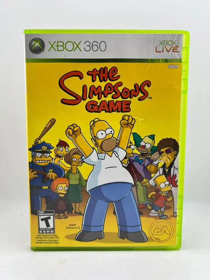 The Simpsons Game Xbox 360 X360