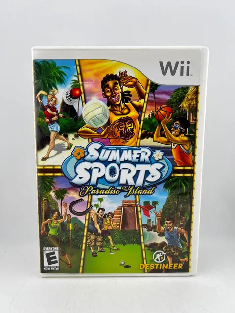Summer Sports Paradise Island Nintendo WII