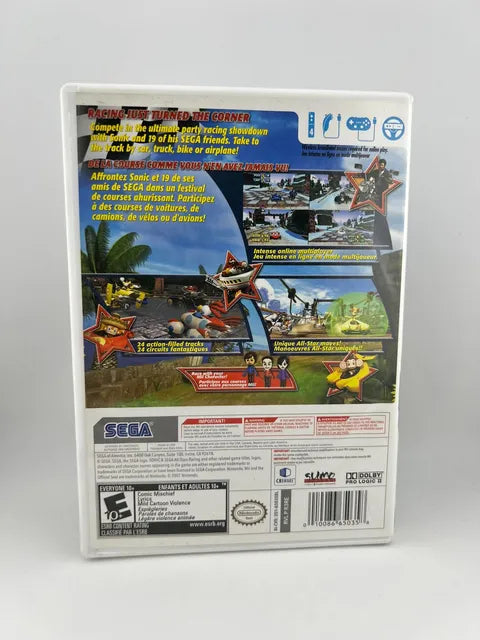 Sonic & SEGA All-Stars Racing Nintendo WII