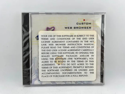 Net Link Custom Web Browser Sega Saturn SS