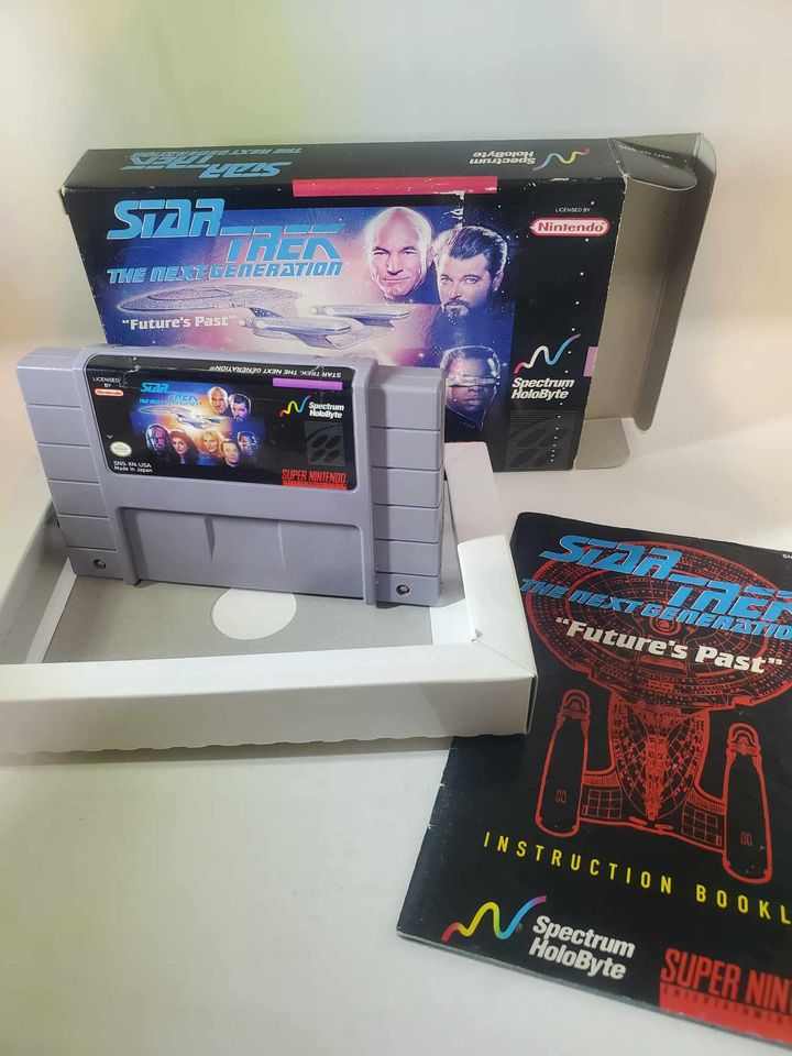 STAR TREK THE NEXT GENERATION EN BOITE SUPER NINTENDO SNES - jeux video game-x