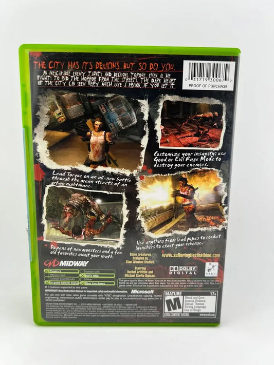 The Suffering Ties That Bind Xbox