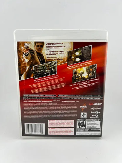 Stranglehold Playstation 3 PS3