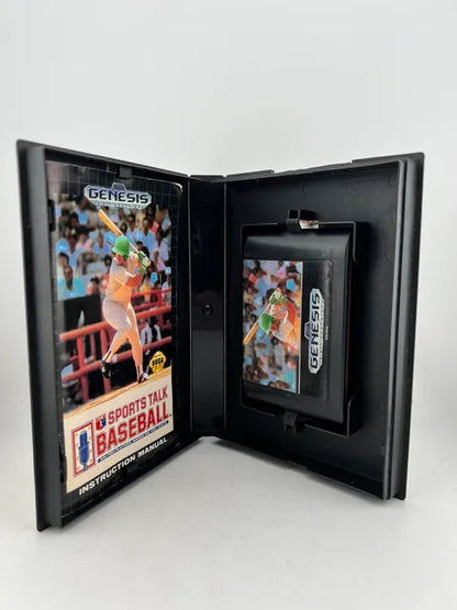 Sports Talk Baseball Sega Genesis Sg
