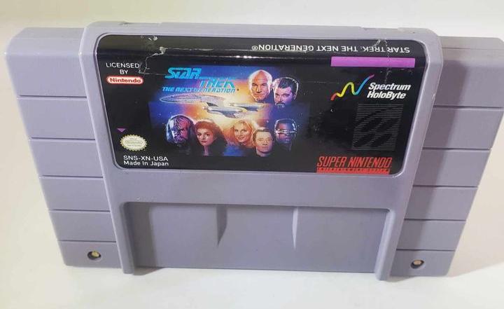 STAR TREK THE NEXT GENERATION EN BOITE SUPER NINTENDO SNES - jeux video game-x