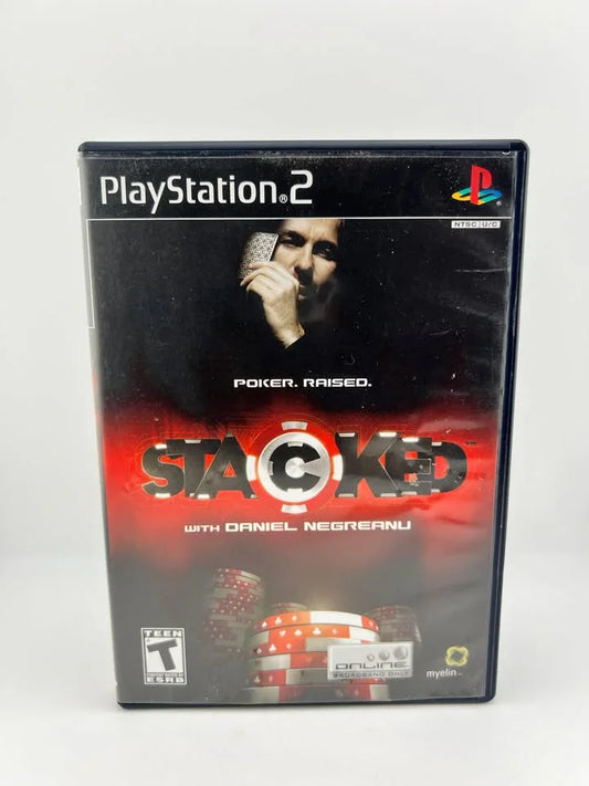 Stacked With Daniel Negreanu Playstation 2 PS2