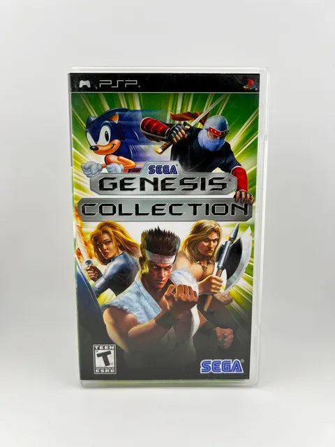Sega Genesis Collection Playstation Portable PSP