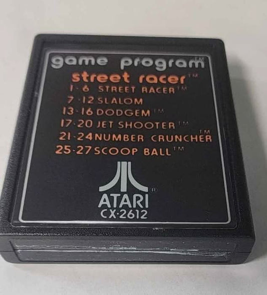 STREET RACER ATARI 2600 jeux video game-x