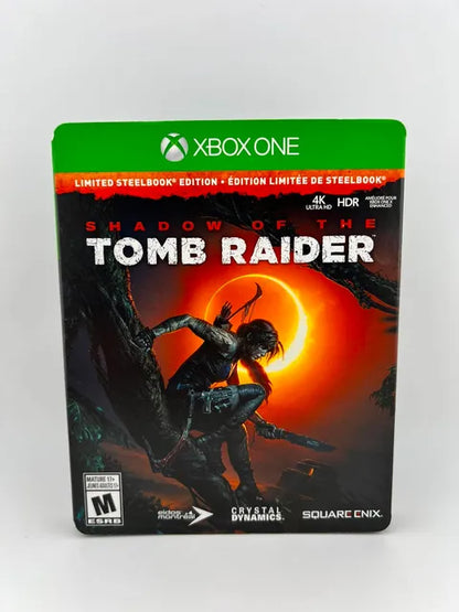 Shadow Of The Tomb Raider Limited Steelbook Edition Xbox One Xone