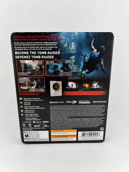 Shadow Of The Tomb Raider Limited Steelbook Edition Xbox One Xone