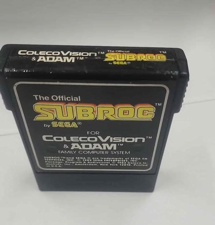 SUBROC (COLECOVISION CV) jeux video game-x