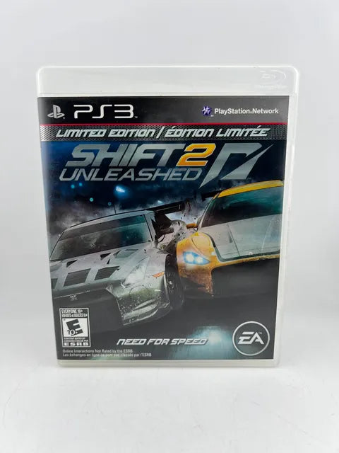 Need For Speed Shift 2 Unleashed Limited Edition Playstation 3 PS3