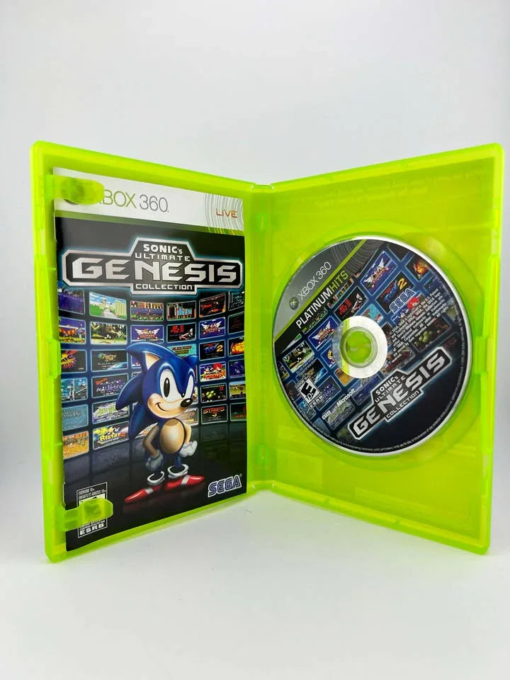 Sonic's Ultimate Genesis Collection Platinum Hits Xbox 360 X360