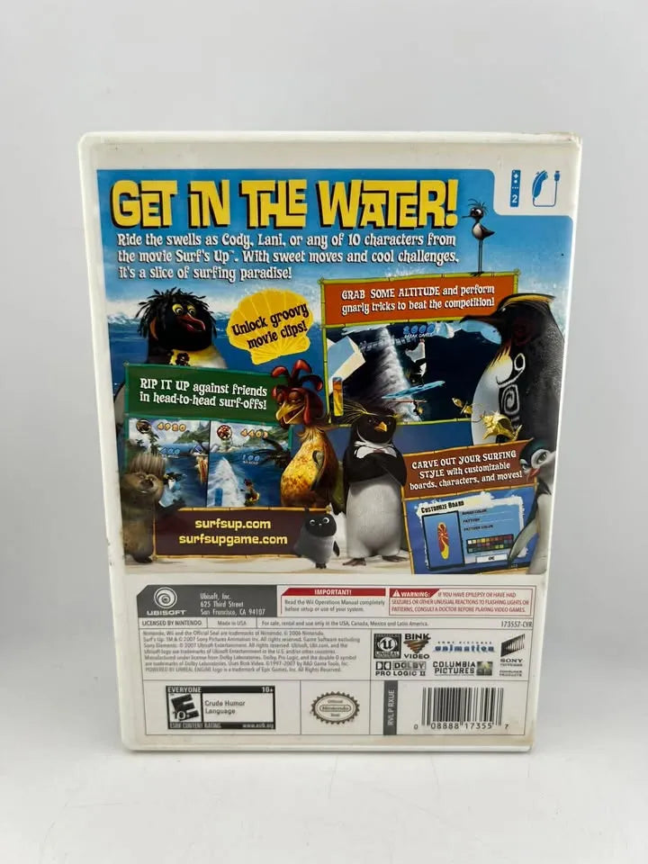 Surf's Up Nintendo Wii