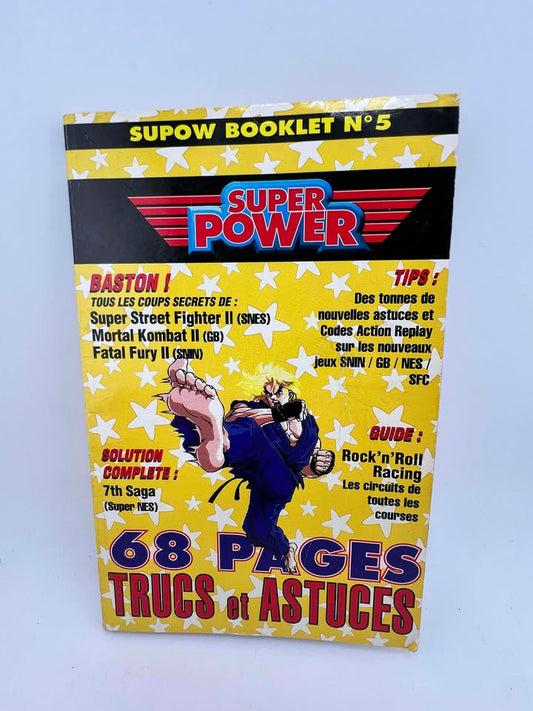 Livret Super Power Supow Booklet volume 5 Collection Super Pocket