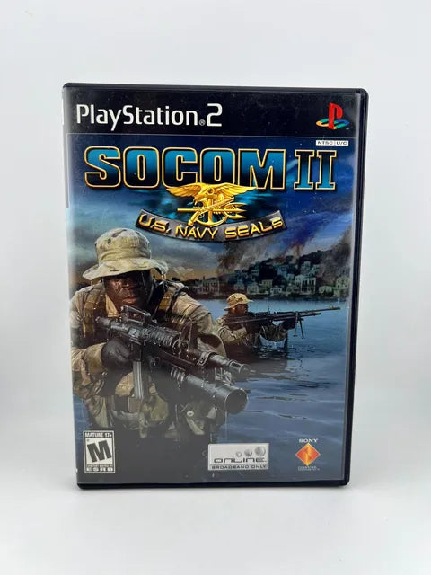 SOCOM II US Navy Seals Playstation 2 PS2