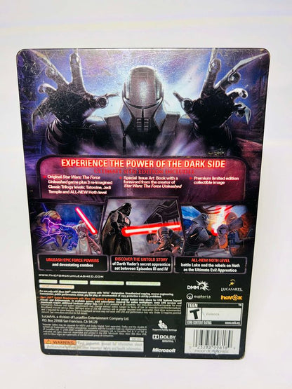 STAR WARS: THE FORCE UNLEASHED ULTIMATE SITH EDITION XBOX 360 X360 - jeux video game-x