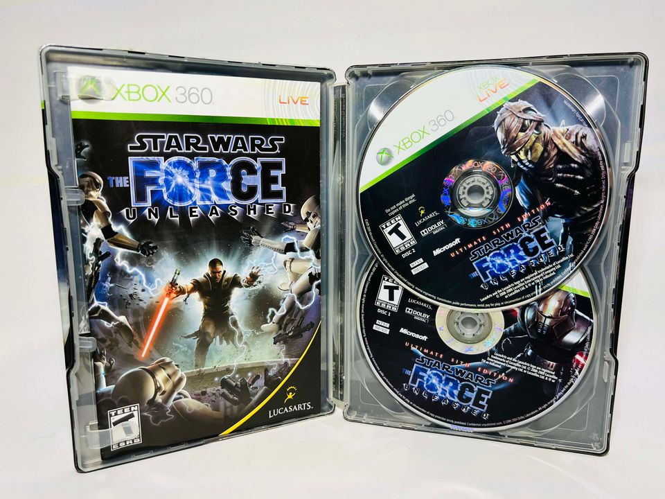 STAR WARS: THE FORCE UNLEASHED ULTIMATE SITH EDITION XBOX 360 X360 - jeux video game-x