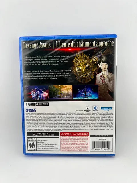 Shin Megami Tensei V 5: Vengeance Playstation 5 PS5