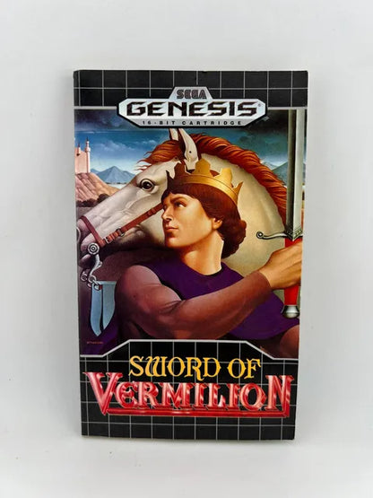 Sword of Vermilion Hint Book