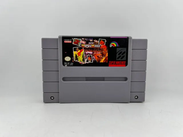 WWF Super Wrestlemania Super Nintendo Snes