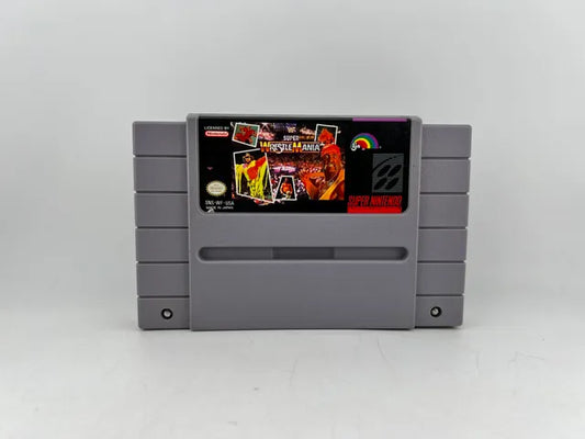WWF Super Wrestlemania Super Nintendo Snes