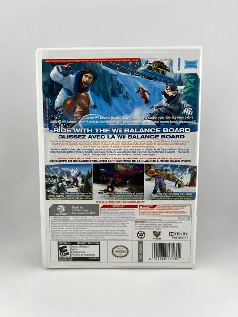 Shaun White Snowboarding: Road Trip Nintendo WII